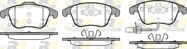 ROADHOUSE 21219.11 | Fren Balatası A4 Allroad 8Kh 04 09 -