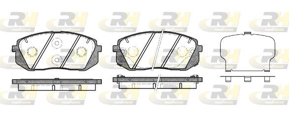 ROADHOUSE 21302.22 | Fren Balatası Genesıs Coupe 01 08 -