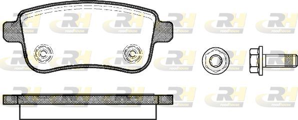 ROADHOUSE 21387.00 | Fren Balatası Fluence L30_ 02 10 -