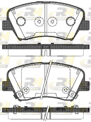 ROADHOUSE 21412.32 | Fren Balatası Ön Hyundai Elantra 11 > i30 12 > Kia Ceed 12 >