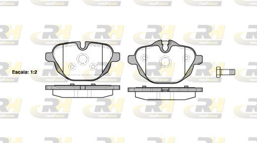 ROADHOUSE 21421.00 | Fren Balatası Arka BMW 5 F10 F11 Z4 E89 X3 F25 X4 F26