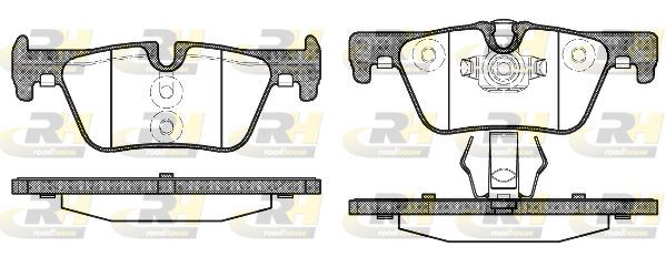 ROADHOUSE 21476.00 | Fren Balatası Arka BMW 1 F20 F21 BMW 2 F22 F23 BMW 3 F30 F31 F34 BMW 4 F32 F36