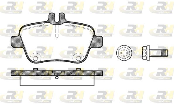 ROADHOUSE 21477.00 | Fren Balatası A Class W169 09 04 -