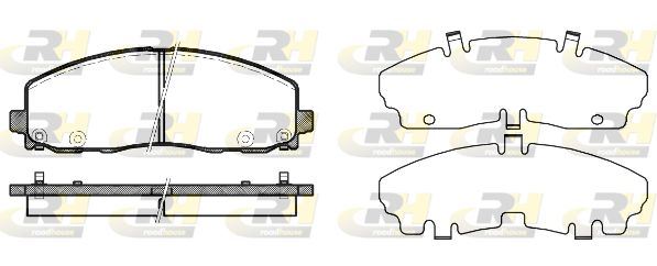 ROADHOUSE 21484.04 | Fren Balatası Voyager Grand Voyager V Rt 10 07 -