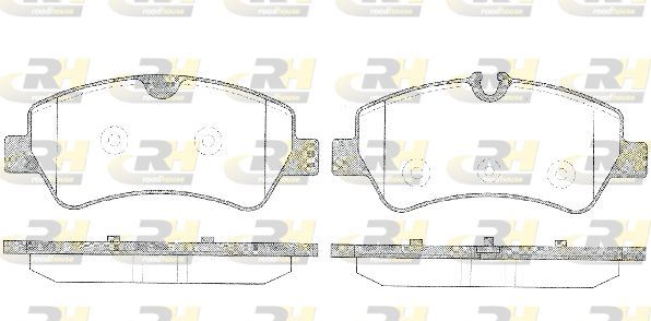 ROADHOUSE 21521.00 | Fren Balatası Transit Tourneo Custom 12 12 -