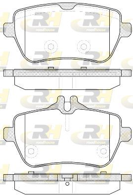 ROADHOUSE 21535.00 | Fren Balatası S CLAss W222 05 13 -