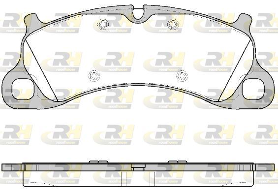 ROADHOUSE 21542.00 | Fren Balatası 911 Coupe Targa Cabrio 991 12 11 -