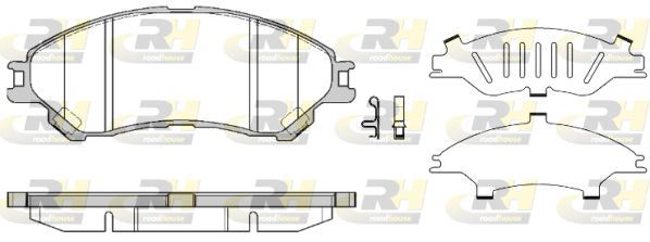 ROADHOUSE 21589.02 | Fren Balatası Sx4 S-Cross 08 13 -