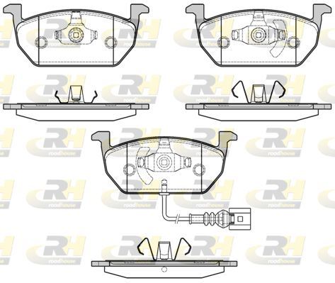 ROADHOUSE 21601.01 | Fren Balatası Ön Fişli Vag Golf VII 14 > Leon 12 > Octavia 13 >