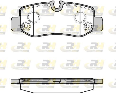 ROADHOUSE 21624.00 | Fren Balatası Mercedes V Serisi V200 CDI 14