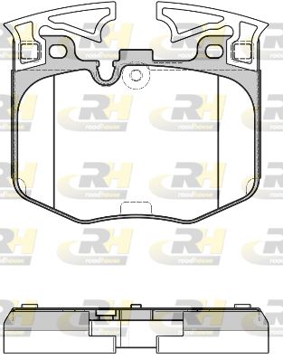 ROADHOUSE 21711.00 | Fren Balatası Ön BMW F30 G20-520 X3 X6-X7