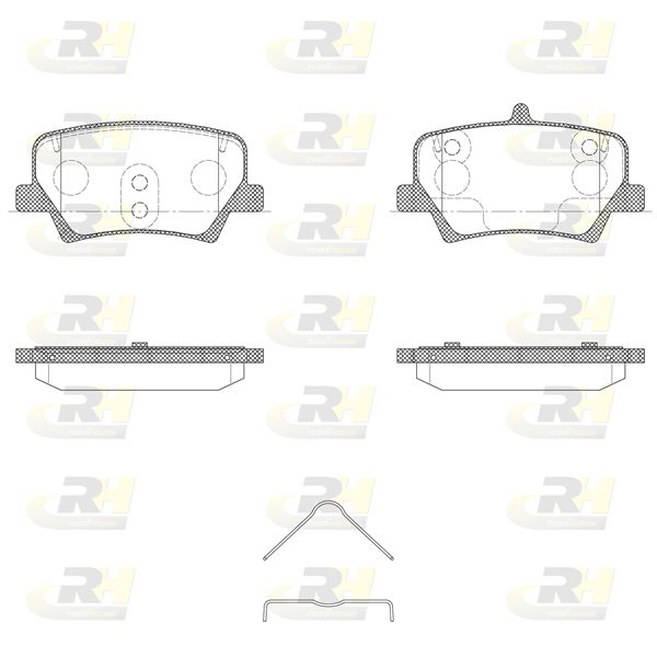 ROADHOUSE 21819.00 | Fren Balatası Arka Volvo Xc40 (536) 17 >