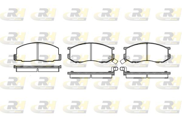 ROADHOUSE 2187.02 | Fren Balatası Lıteace Bus Van _R2_Lg V 01 92-01