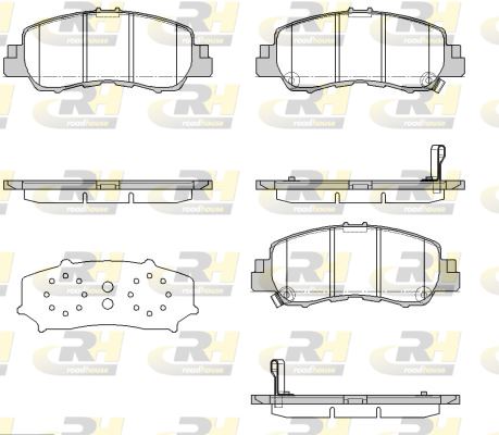 ROADHOUSE 21881.02 | Fren Balatası Ön-Mitsubishi Eclıpse Cross 2017 >
