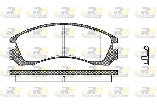 ROADHOUSE 2354.22 | Fren Balatası Montero Sport K90 11 97 -