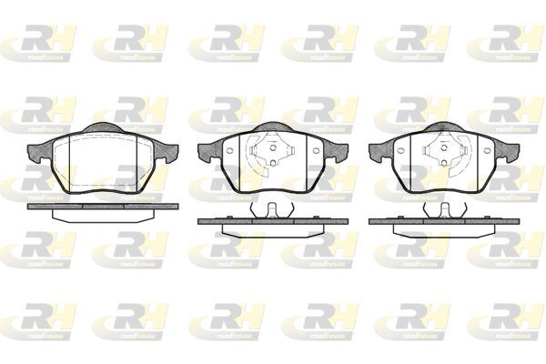 ROADHOUSE 2390.01 | Fren Balatası A3 8L1 09 96-04 03