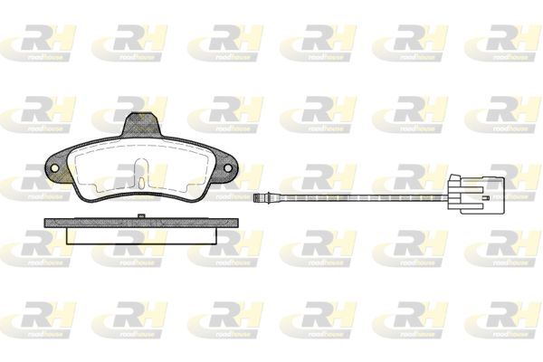 ROADHOUSE 2433.02 | Fren Balatası Cougar Ec_ 08 98-12 01