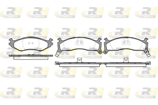 ROADHOUSE 2484.02 | Fren Balatası Gs Daytona Shelby Coupe 10 87-10 92