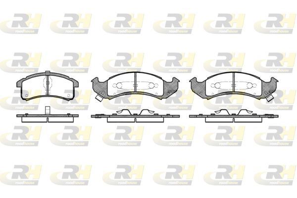 ROADHOUSE 2537.02 | Fren Balatası Le Sabre 10 85 -