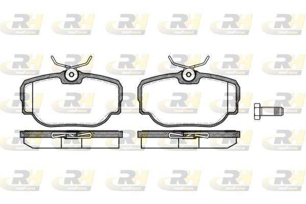 ROADHOUSE 2577.00 | Fren Balatası Discovery II Lj. Lt 06 94-08 04