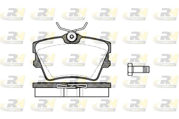 ROADHOUSE 2591.00 | Fren Balatası Transporter T4 70Xb. 70Xc. 7Db. 7Dw