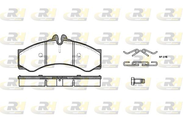 ROADHOUSE 2614.00 | Fren Balatası Ön Arka Lt28-35 96 > 06 Lt28-46 96 > 06 Sprinter 480D 42Dtd