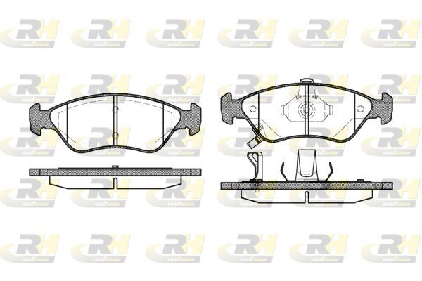 ROADHOUSE 2648.02 | Fren Balatası Clarus K9a Gc 07 96 -