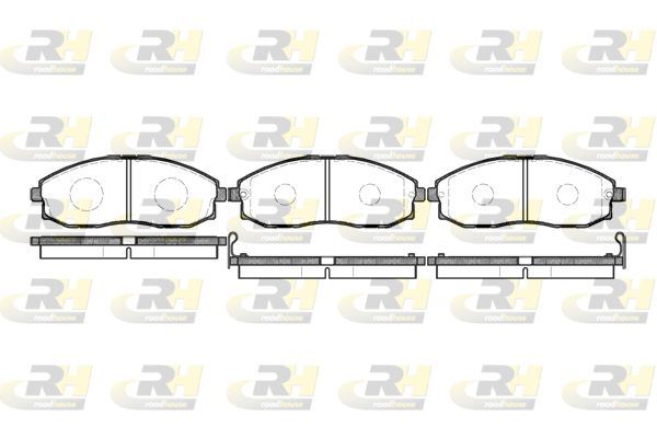 ROADHOUSE 2703.02 | Fren Balatası H1 Starex Kmf 10 97-01 08