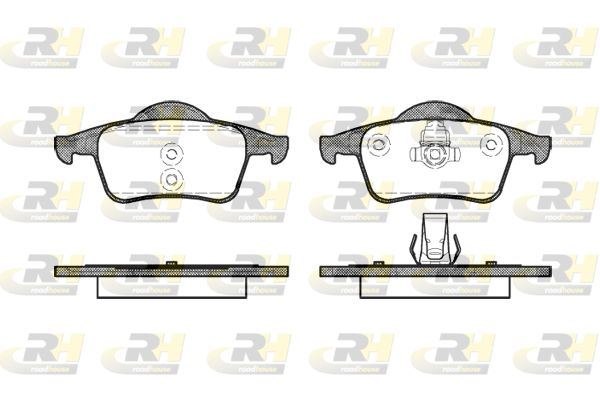 ROADHOUSE 2714.00 | Fren Balatası C70 Coupe Cabriolet 03 97-10 05