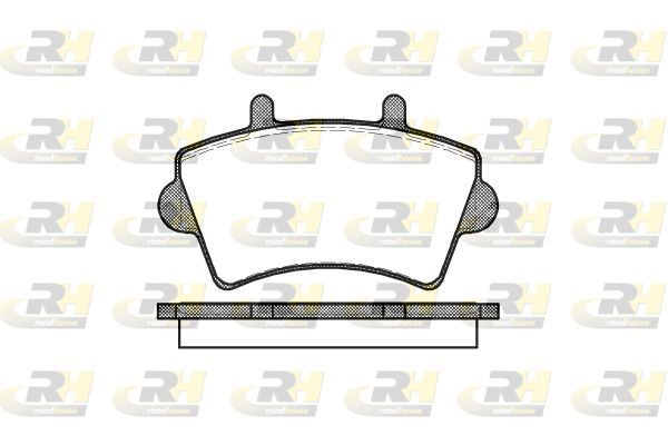 ROADHOUSE 2819.00 | Fren Balatası Interstar Bus Van X70 07 02 -