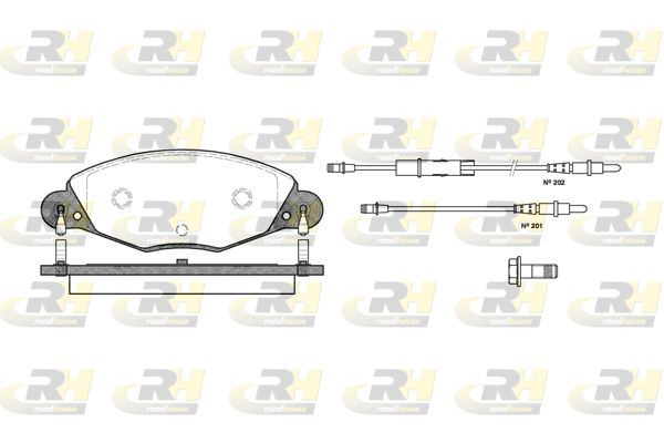 ROADHOUSE 2827.04 | Fren Balatası C5 I Berlina Break Dc_ De_ 03 Xx