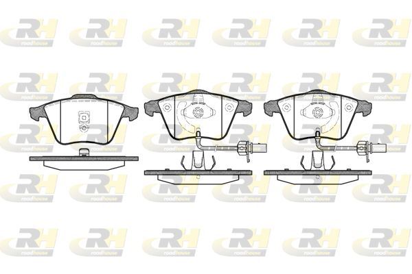 ROADHOUSE 2964.02 | Fren Balatası A6 Berlina Avant 4B.C5 03 97-04 0