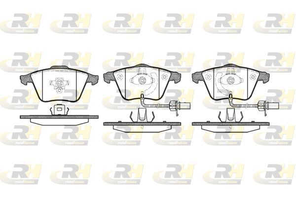 ROADHOUSE 2964.12 | Fren Balatası Ön Fişli Vag Audi A4 A6 A6 Avant 04 >