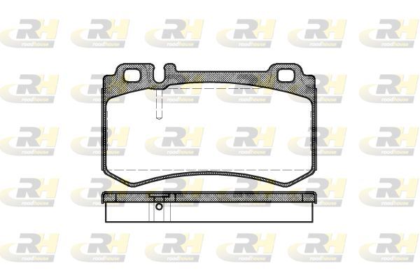 ROADHOUSE 2993.00 | Balata Arka W209 / W215