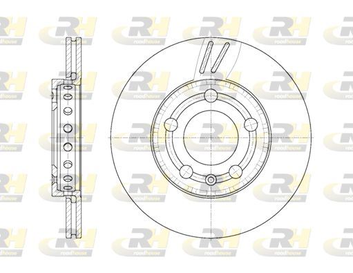 ROADHOUSE 6709.10 | Fren Diski Fabia 6Y2 6Y3 6Y5 12 99-02 07