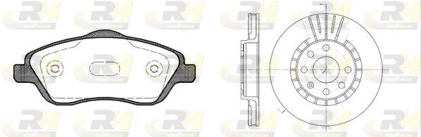 ROADHOUSE 8774.04 | Fren Dual Kit Corsa 00 > 06 Xx