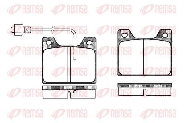REMSA 0013.02 | Fren Balatası