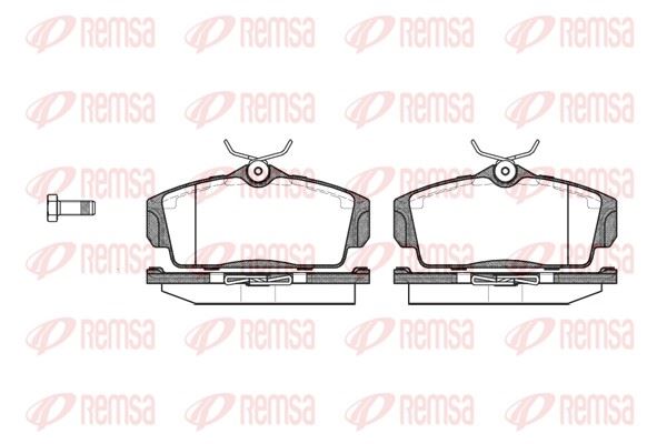 REMSA 0704.00 | Fren Balatası Almera II N16 03 00 -