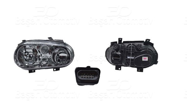 WISCO 1243257-00 | Far Sağ Sıssız Motorlu VW Golf4 (1J1) / Golf4 Variant (1J5) / Golf4 Cabrio (1E7) 98-04