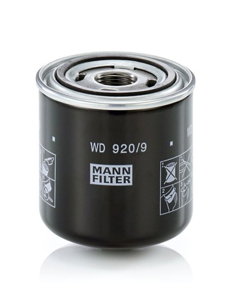 MANN WD 920/9 | Yağ Filtresi