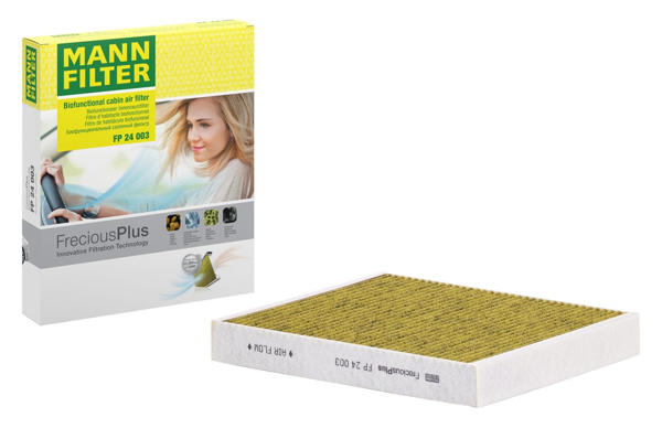 MANN FP24003 | Biofonk. Polen Filt. Opel Ast.K Ins.B Mer.B Mok.X Chevrolet Bolt Camaro3 Corvette 08 -