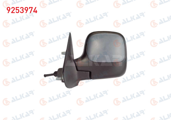 ALKAR 9253974 | Dış Dikiz Aynası Sol Mekanik Isıtmalı Astarlı Citroen Berlingo 1996-2011 / Peugeot Partner 1996-2015