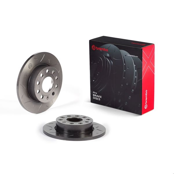 BREMBO 08.9488.1S | Arka Fren Diski Cızgılı-256X12 5×112 (VW Caddy 04-11 Golf 04-14 Audi A3 04-13 Skoda Octavia 09-13) | 2 Adet