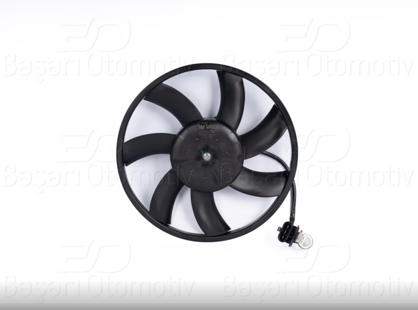 WISCO 2113517-00 | Fan Motoru Sol Davlumbazsız (345 mm-3 Fıs-7 Kanat) Opel Insignia A 2.0 CDTI A20dte A20dth 09 >