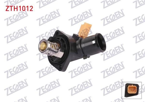 ZEGEN ZTH1012 | Termostat Komple Müşürlü 103C Citroen C2 1.4 2003-/ C2 1.6 Vts 2005-/ C3 1.4 2003 -