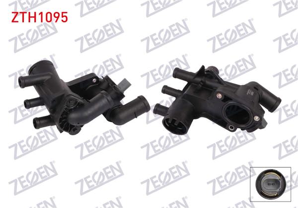 ZEGEN ZTH1095 | Termostat Komple Müşürlü 87C VW Polo 1.4İ 16V 2001-2012 / Seat Cordoba 1.4 16V 2002-2009 / Ibiza IV 1.4 16V 2002-2009 / Skoda Fabia 1.4İ 1999-2007