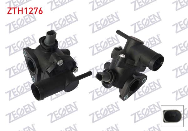 ZEGEN ZTH1276 | Termostat Komple Plastik 88C Skoda Fabia (6Y2) 1.4İ 1999-2007
