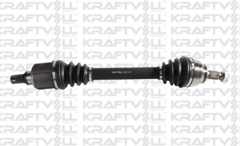 KRAFTVOLL 01010462 | Aks Sol 307-C4-Picasso 1.6-2.0 16V Dıs Freeze 25mm Ic Freeze 26mm Conta Çapı 58,50mm Uzunluk 613mm