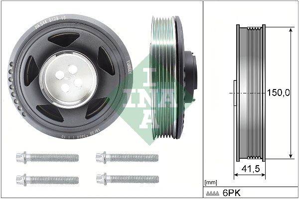 INA 544012920 | Krank Kasnağı 15-1-Seri (F20-F21) Mini Cooper