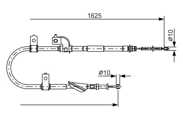 BOSCH 1987482081 | Fren Teli Subaru